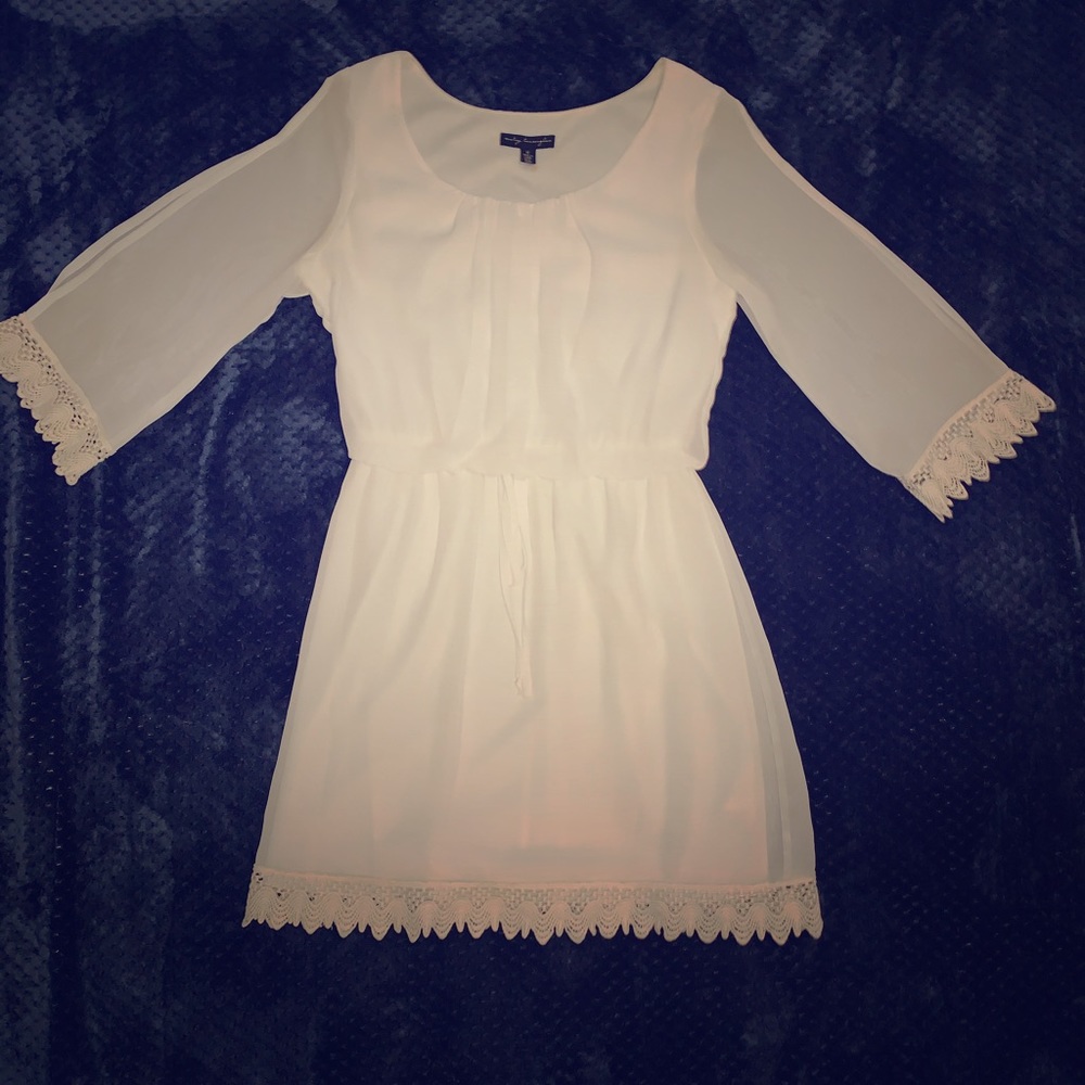 Simple white summer dress!